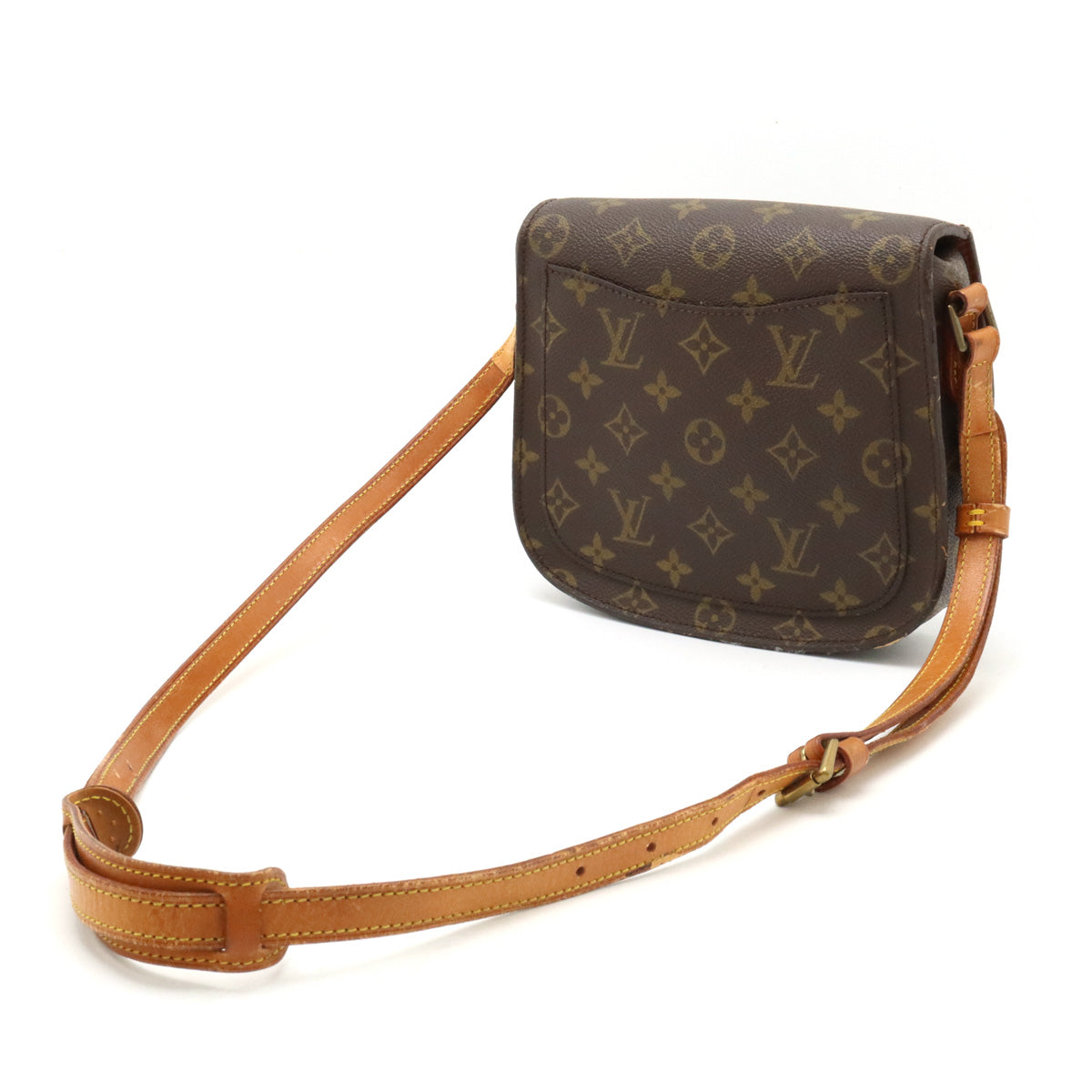 Louis Vuitton Monogram Saint Cloud MM Shoulder Bag M51243 in Good Condition