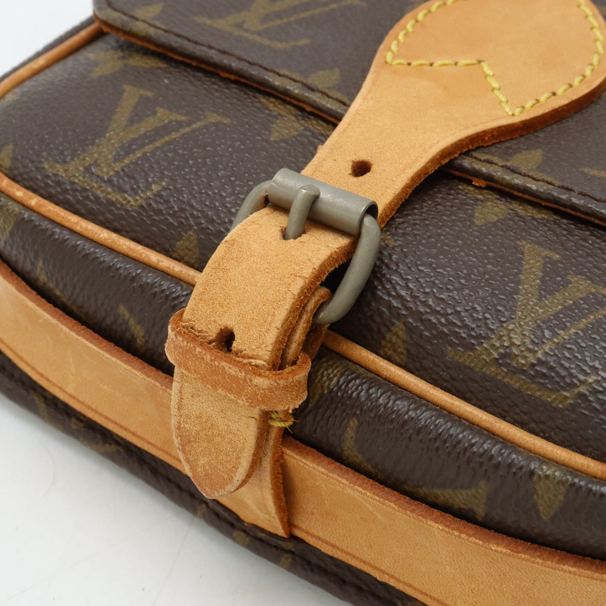 Louis Vuitton Monogram Mini Cartouchiere 16 PM Shoulder Bag M51254 in Very Good Condition