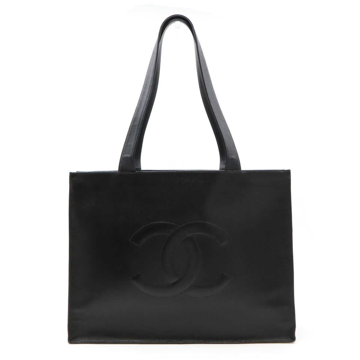 Chanel Caviar Leather Coco Mark Tote Bag