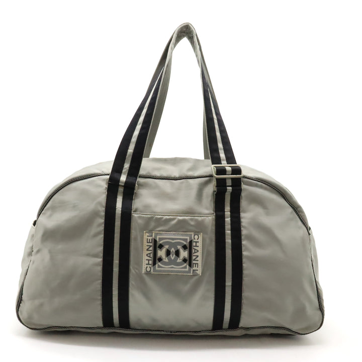 Chanel Nylon Sports Line Coco Mark Boston Bag A31752