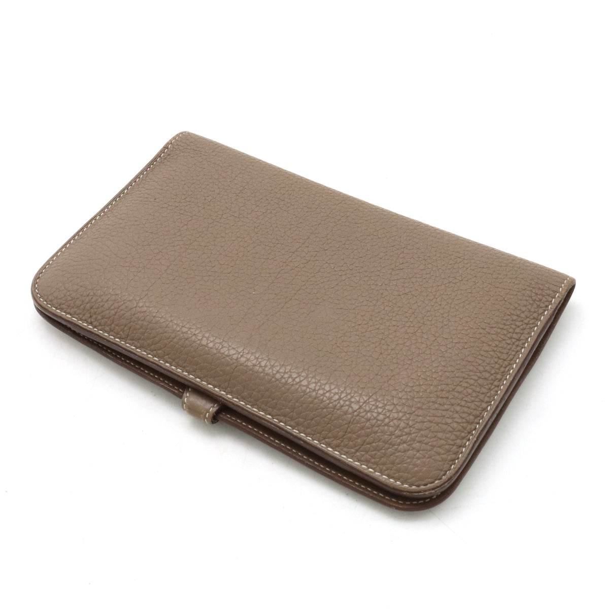 Hermes Dogon Duo GM Bifold Long Wallet Togo Leather in Very Good Condition