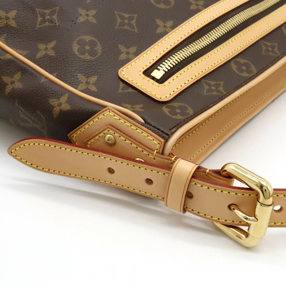 Louis Vuitton Monogram Hudson GM Shoulder Bag M40045