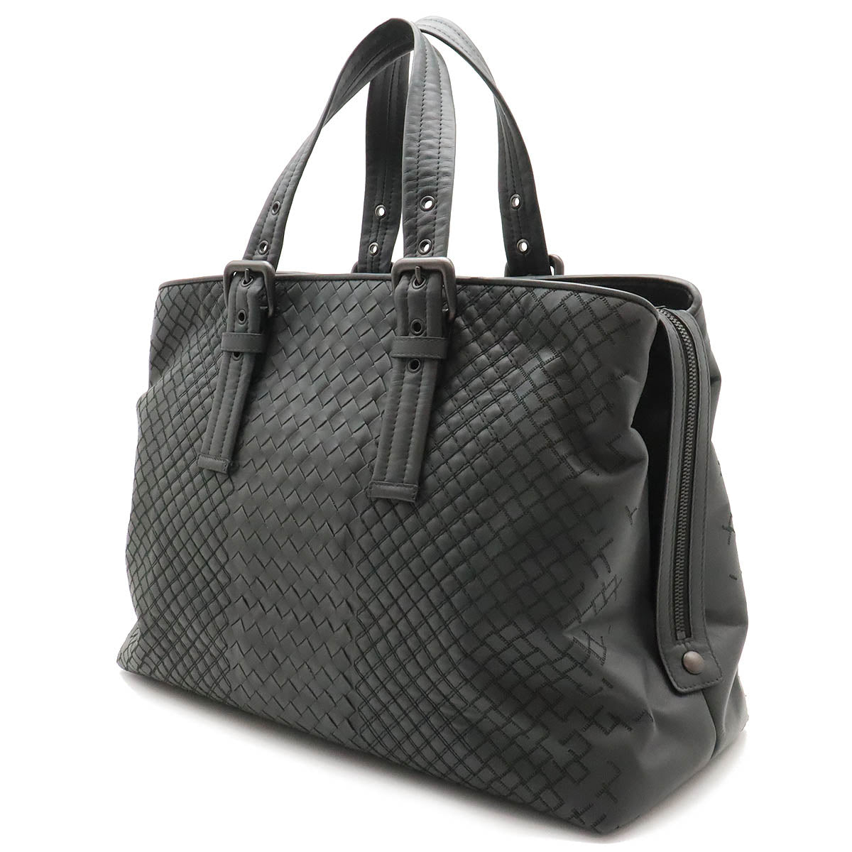 Bottega Veneta Intreccio Aurelio Leather Tote