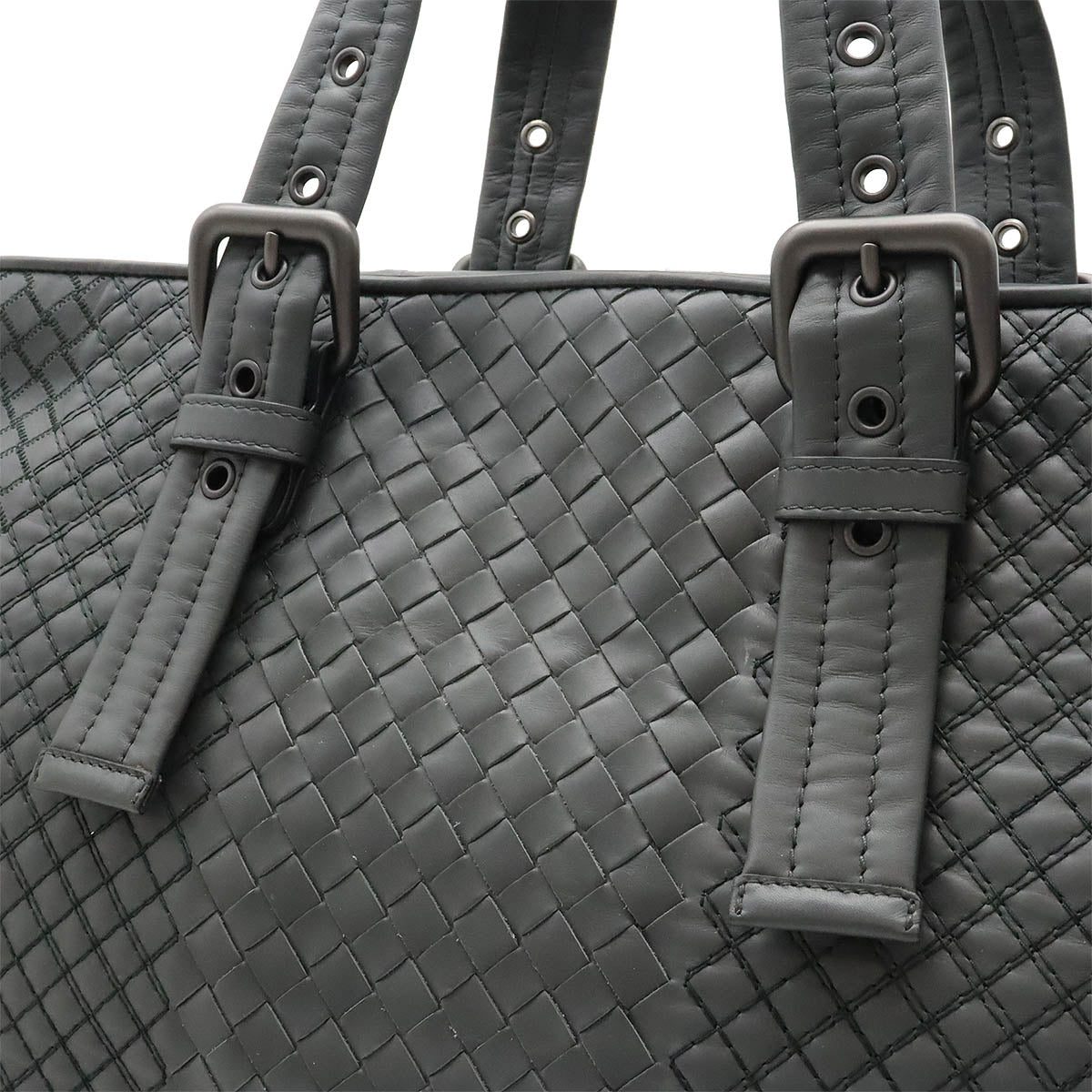 Bottega Veneta Intreccio Aurelio Leather Tote