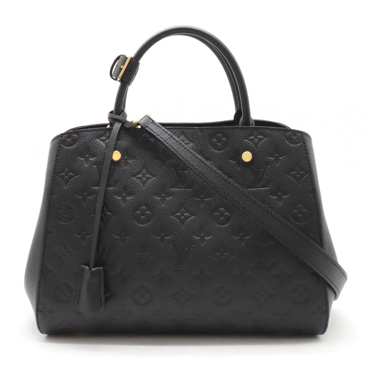 Louis Vuitton Monogram Empreinte Montaigne MM Handbag M41048 in Great Condition