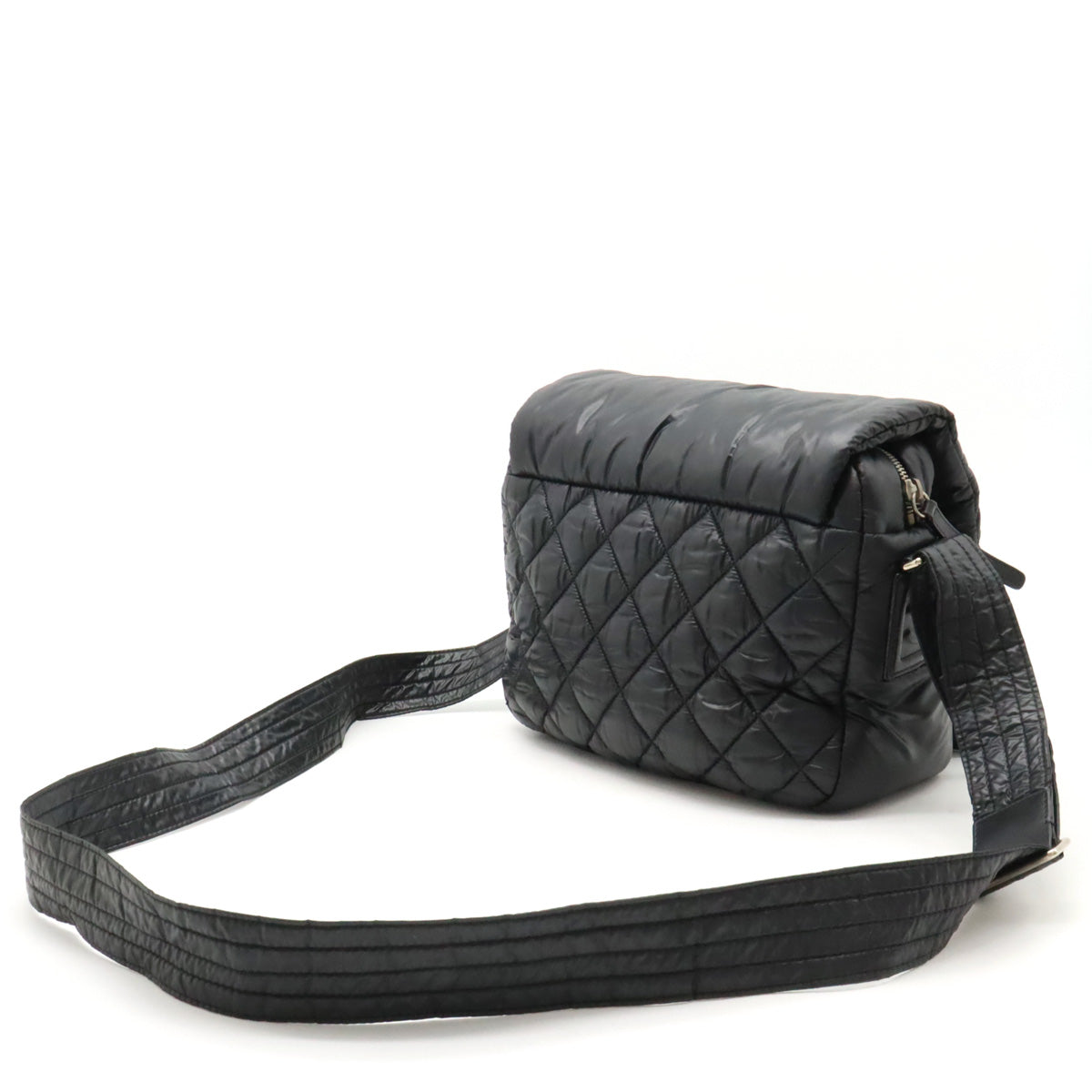 Chanel Nylon Cocoon Matelasse Small Messenger Bag