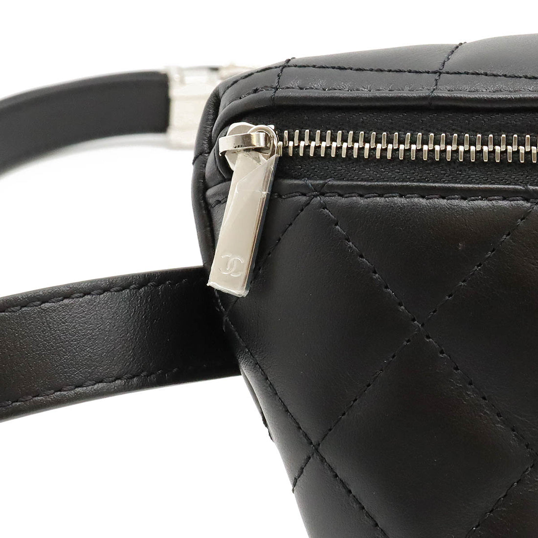 Chanel Leather Matelasse Belt Bag Waist Bag