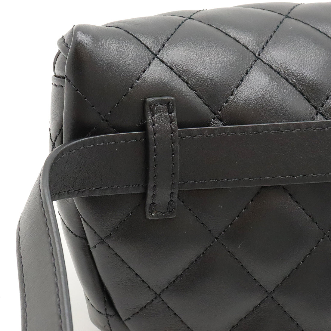 Chanel Leather Matelasse Belt Bag Waist Bag