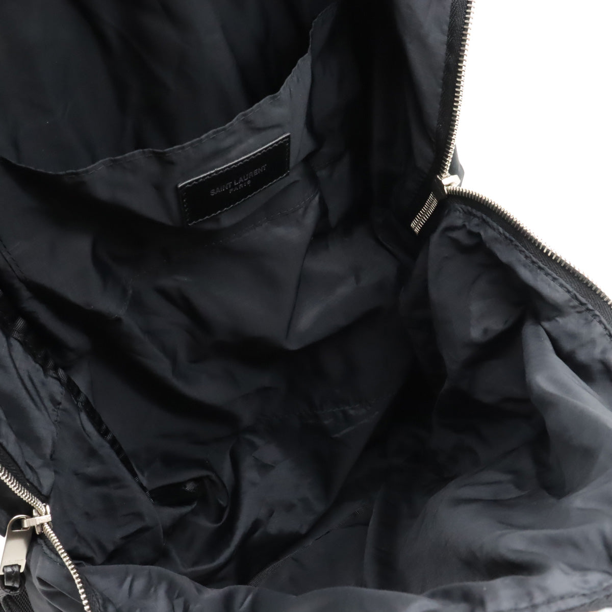 Saint Laurent Foldable City Nylon Backpack 534974 in Pristine Condition