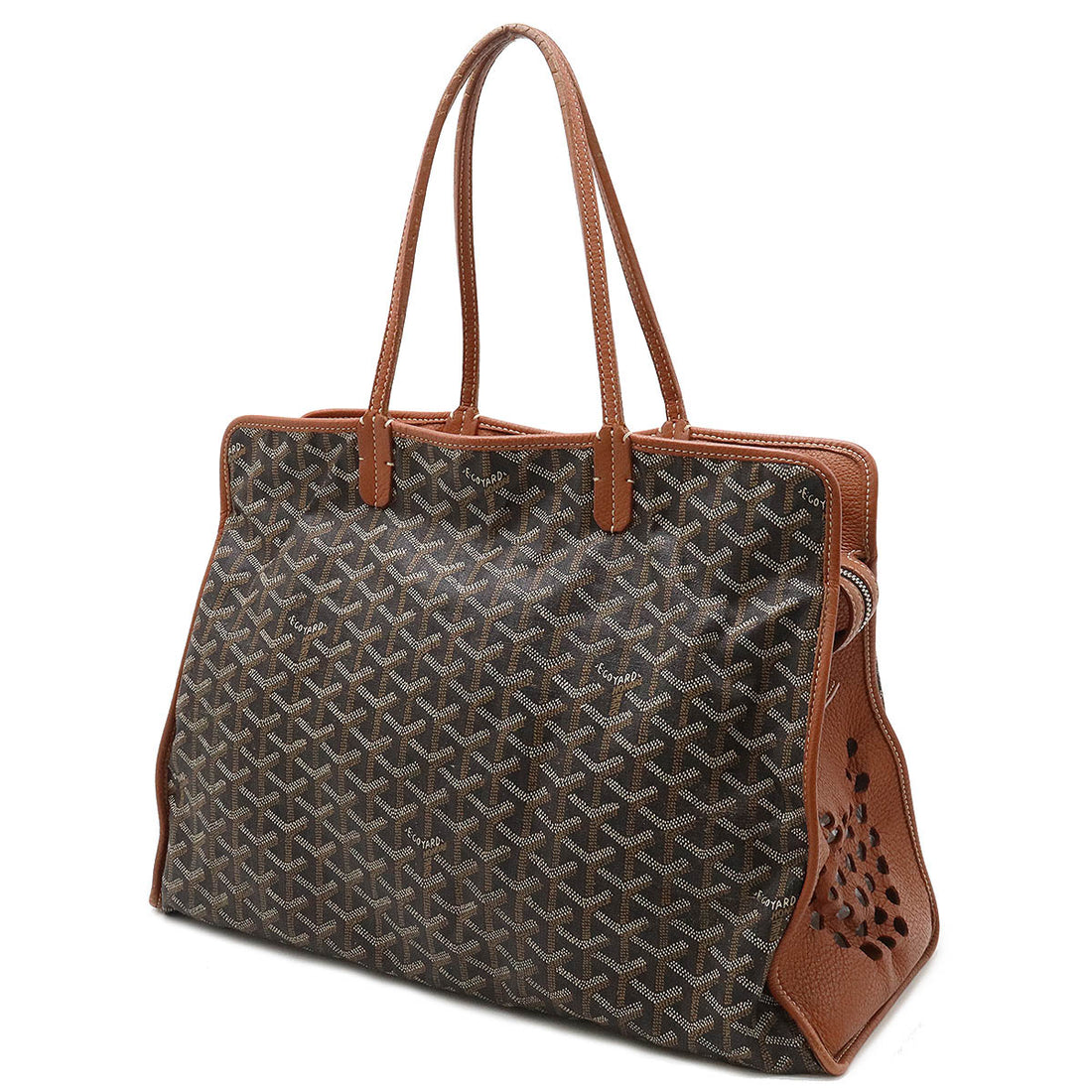 Goyard Artois PM Tote Bag PVC Leather in Good Condition