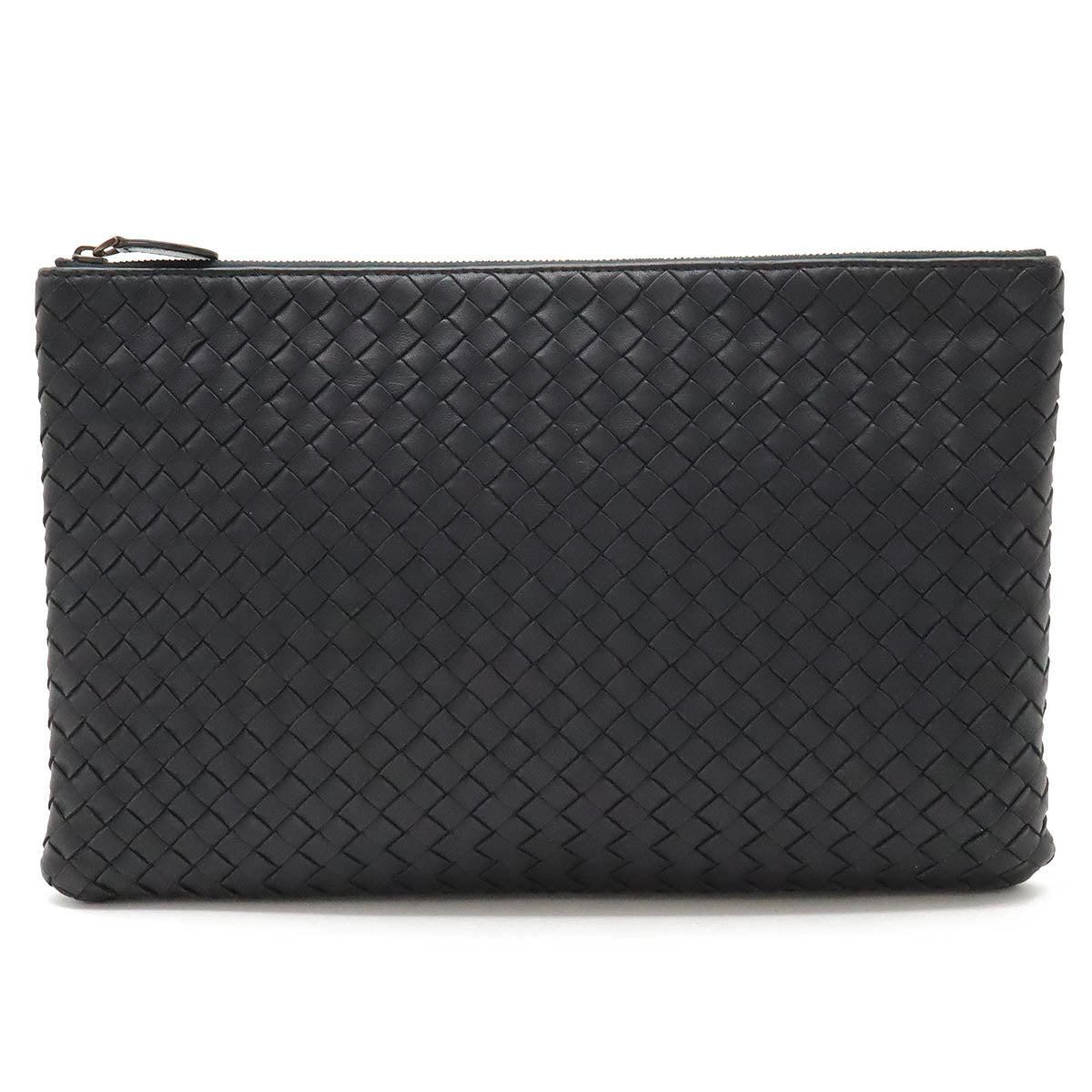 Bottega Veneta Intrecciato Leather Clutch