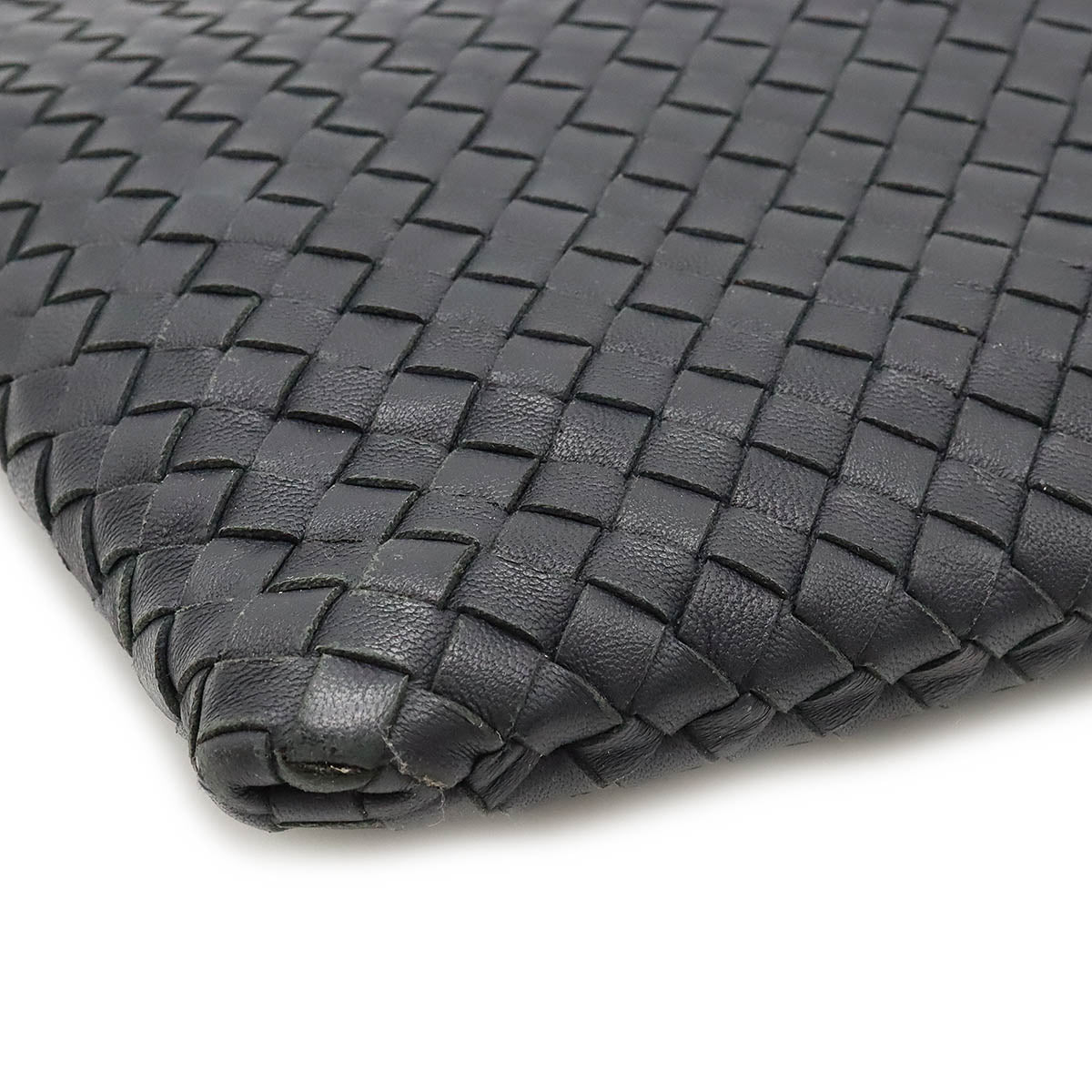 Bottega Veneta Intrecciato Leather Clutch