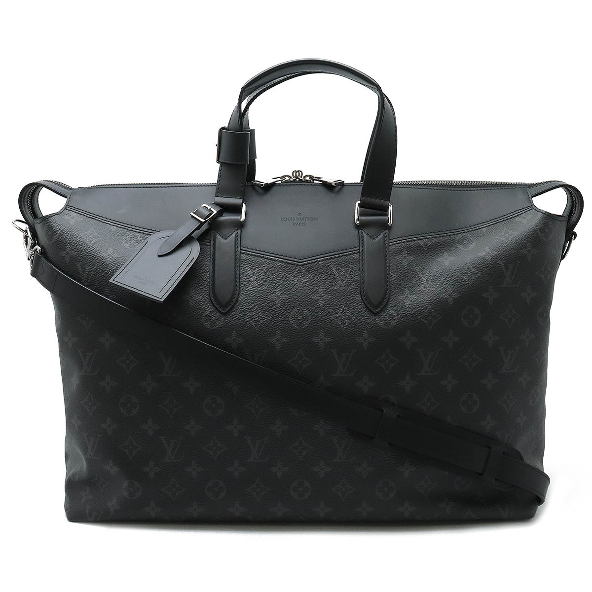 Louis Vuitton Monogram Eclipse Explorer Boston Bag