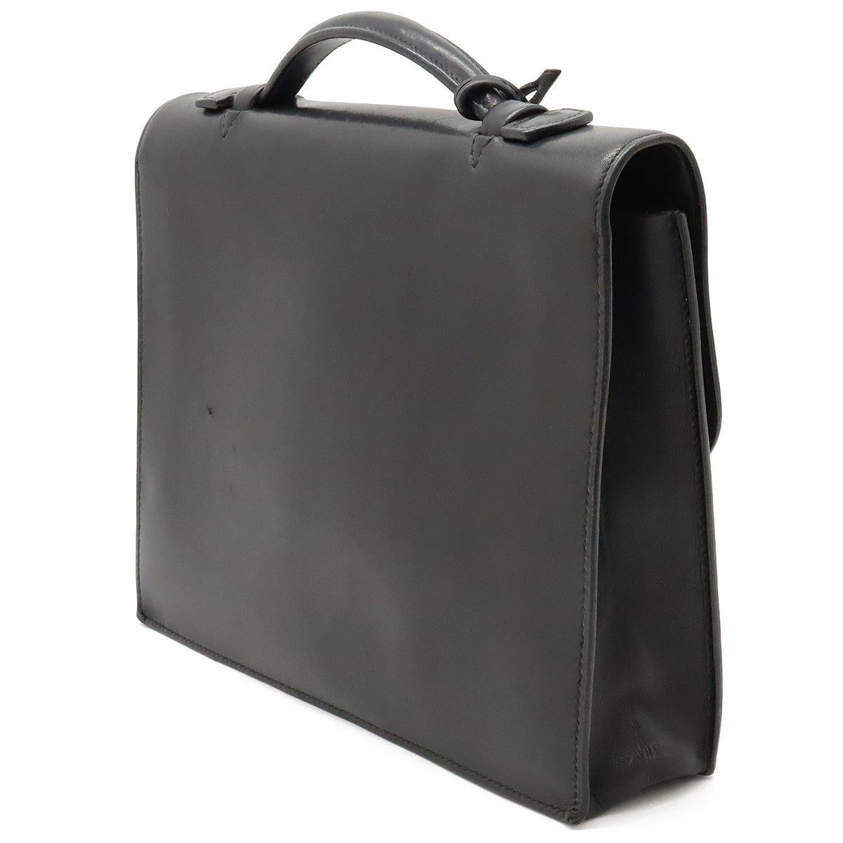 Hermes Leather Sac a Depeche 27 Briefcase