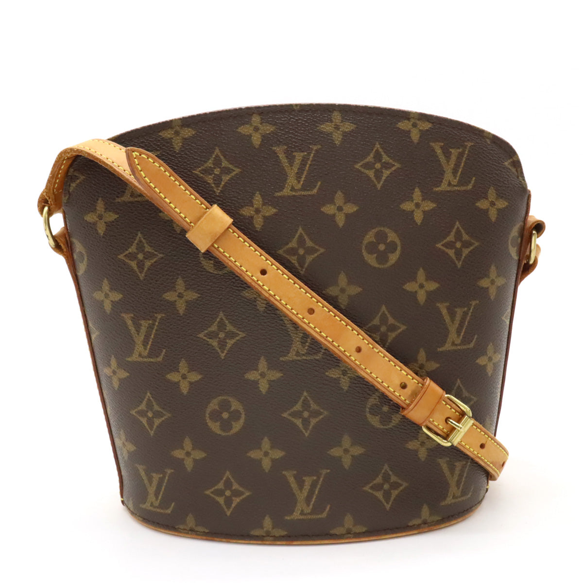 Louis Vuitton Monogram Drouot Shoulder Bag M51290 in Very Good Condition