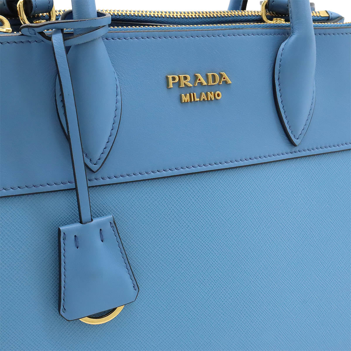 Prada Paradigm 2WAY Leather Handbag 1BA103