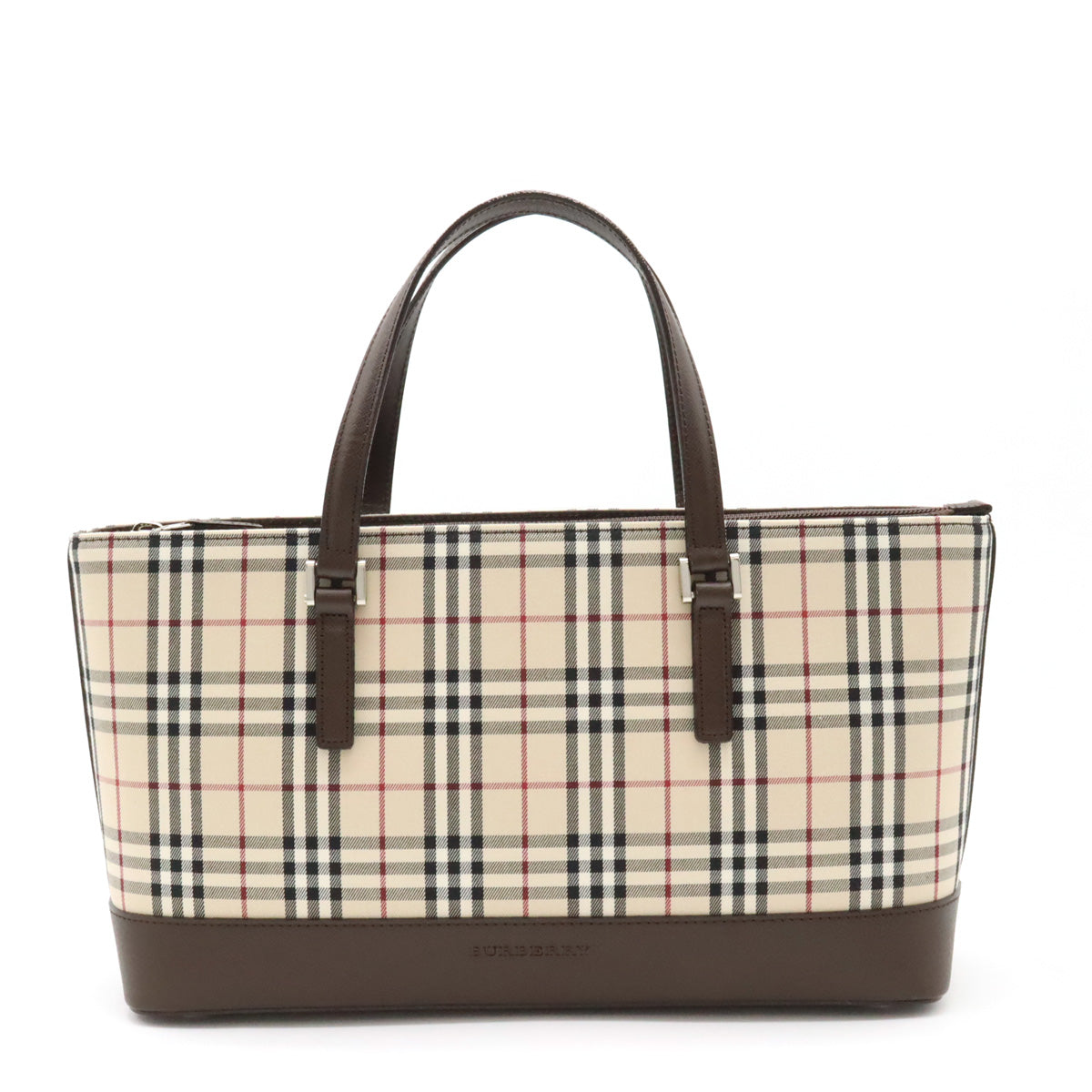 Burberry Nova Check Canvas/Leather Tote Bag in Pristine Condition