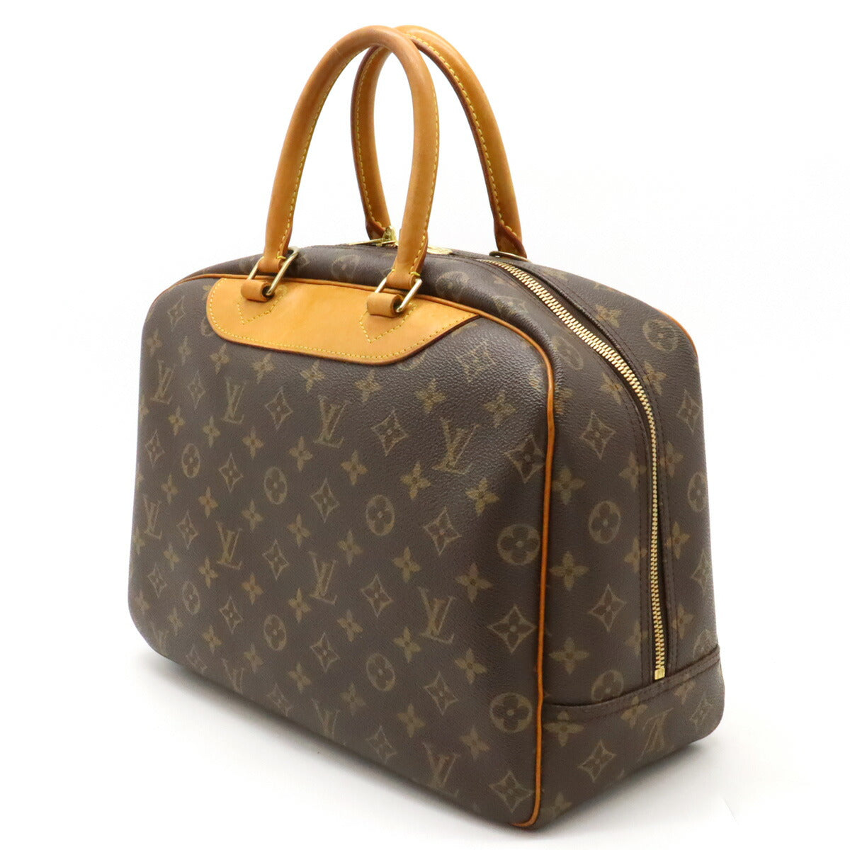 Louis Vuitton Monogram Bowling Vanity Handbag M47270