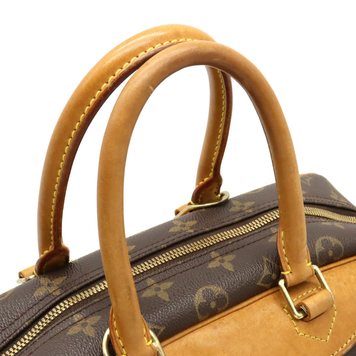 Louis Vuitton Monogram Bowling Vanity Handbag M47270