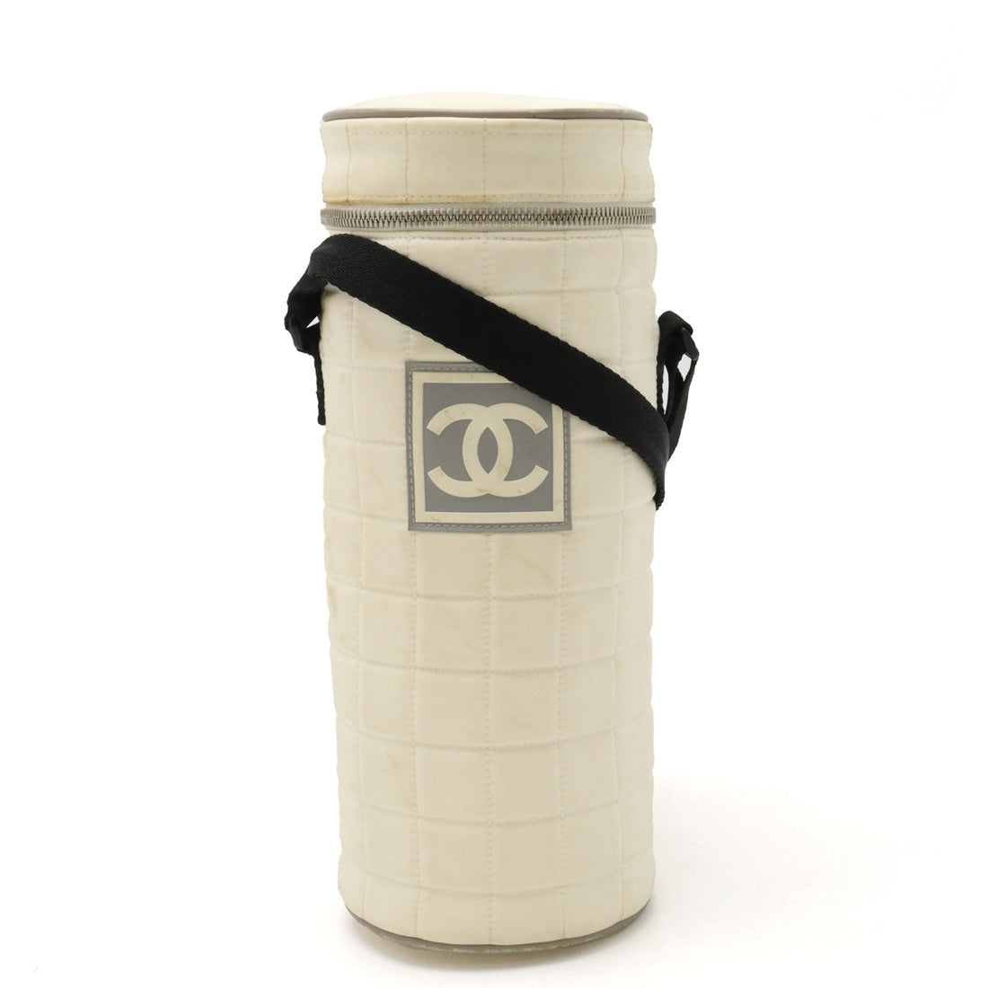 Chanel Nylon Sports Line Coco Mark Bottle Case Shoulder Bag