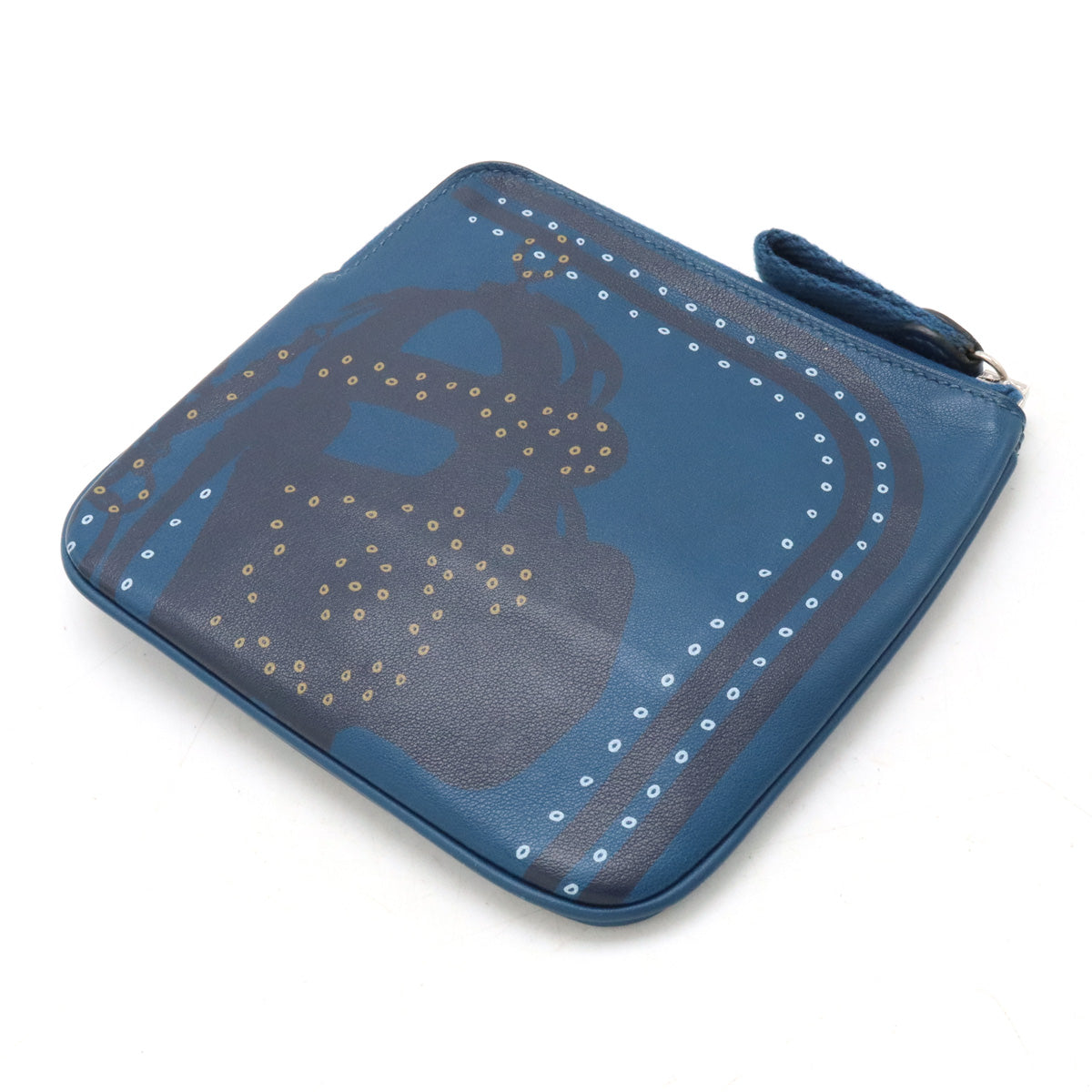 Hermes Vaux Swift Multi Pouch Deep Blue