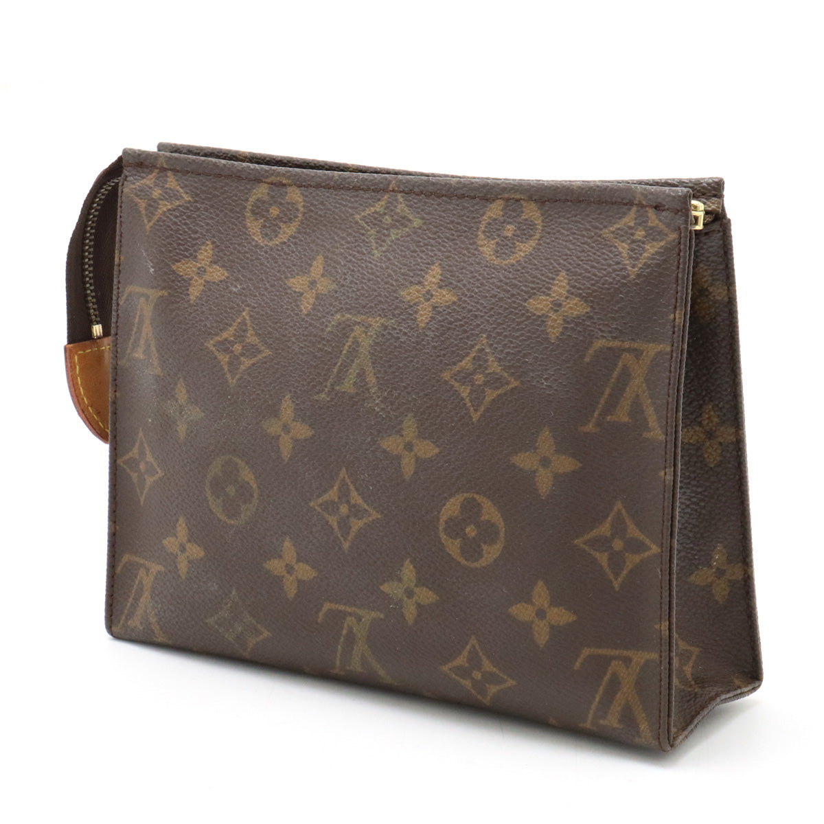 Louis Vuitton Monogram Toiletry Pouch 19 M47544 in Good Condition