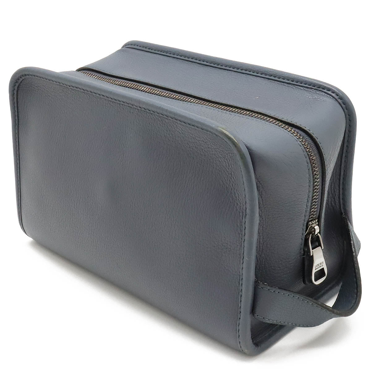 Loewe Anagram Leather Clutch Bag