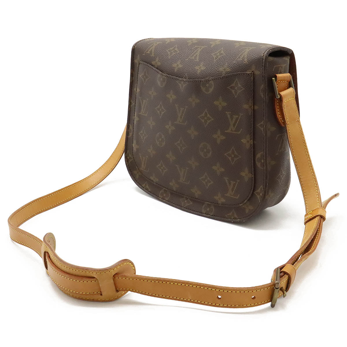 Louis Vuitton Monogram Saint Cloud 24 Shoulder Bag M51242 in Very Good Condition