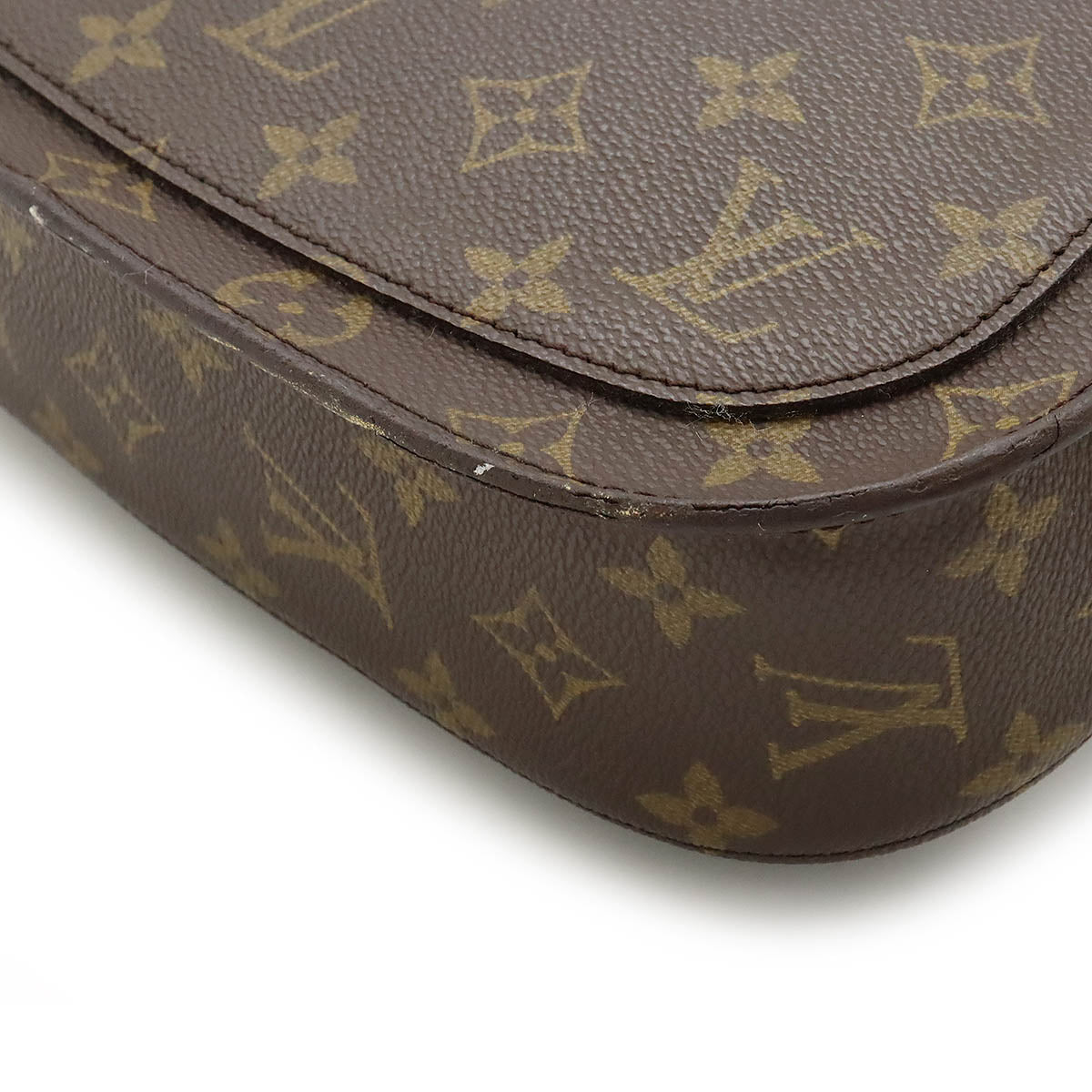 Louis Vuitton Monogram Saint Cloud 24 Shoulder Bag M51242 in Very Good Condition