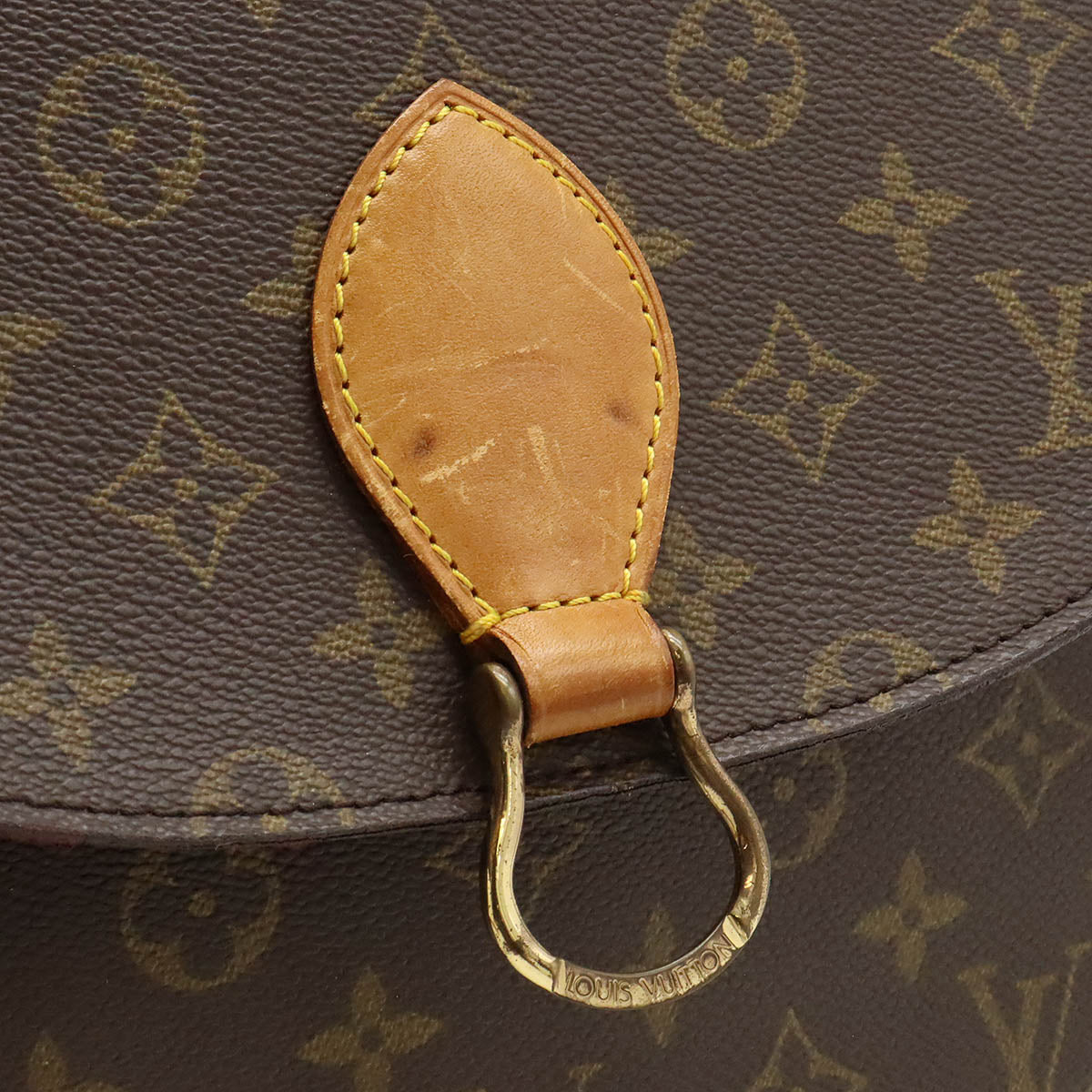 Louis Vuitton Monogram Saint Cloud 24 Shoulder Bag M51242 in Very Good Condition