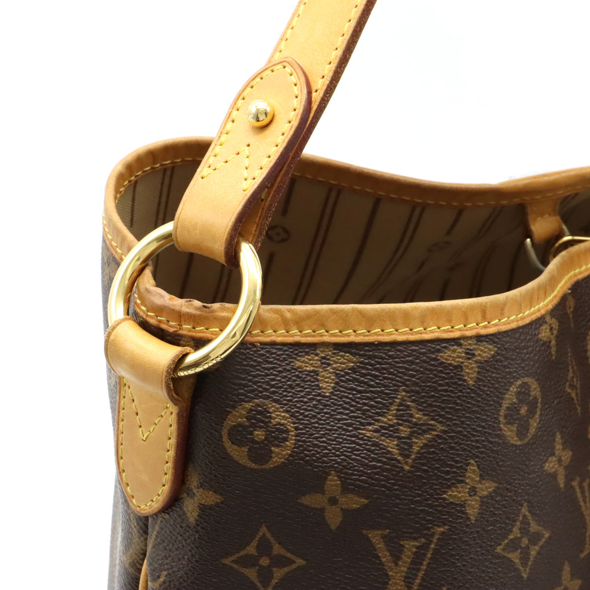 Louis Vuitton Monogram Delightful MM Shoulder Bag M40353 in Very Good Condition