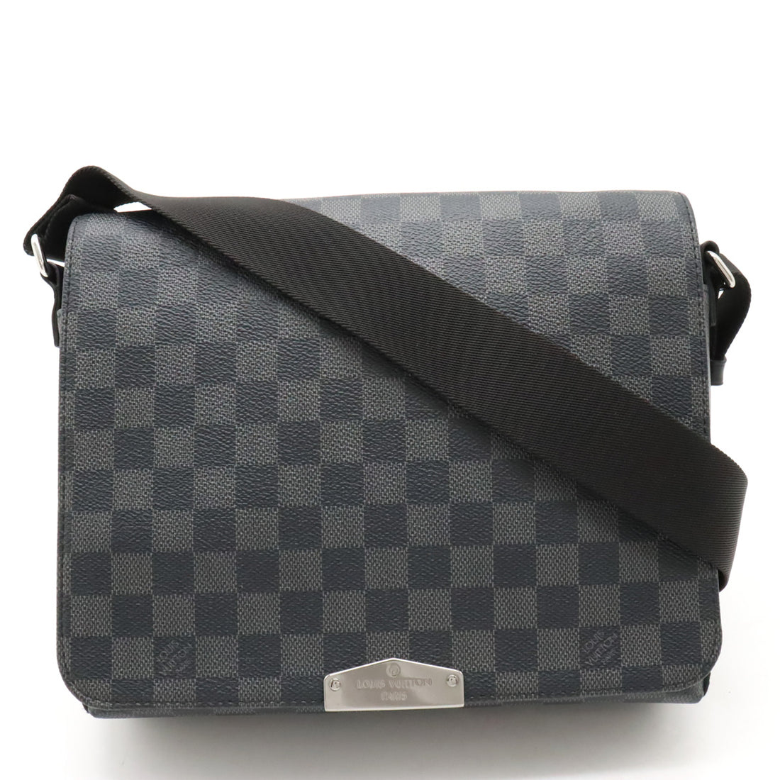 Louis Vuitton Damier Graphite District PM Messenger Bag N40349