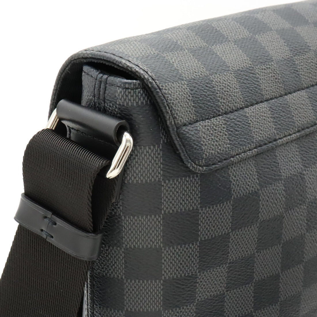 Louis Vuitton Damier Graphite District PM Messenger Bag N40349