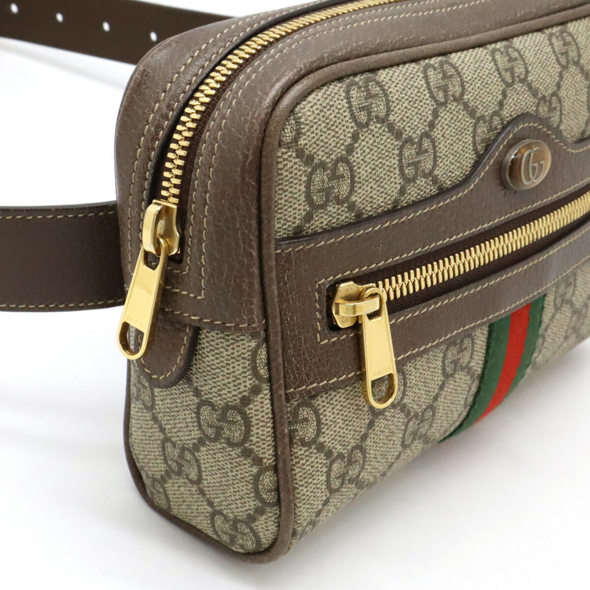 Gucci Ophidia GG Supreme Small Belt Bag in Very Good Condition