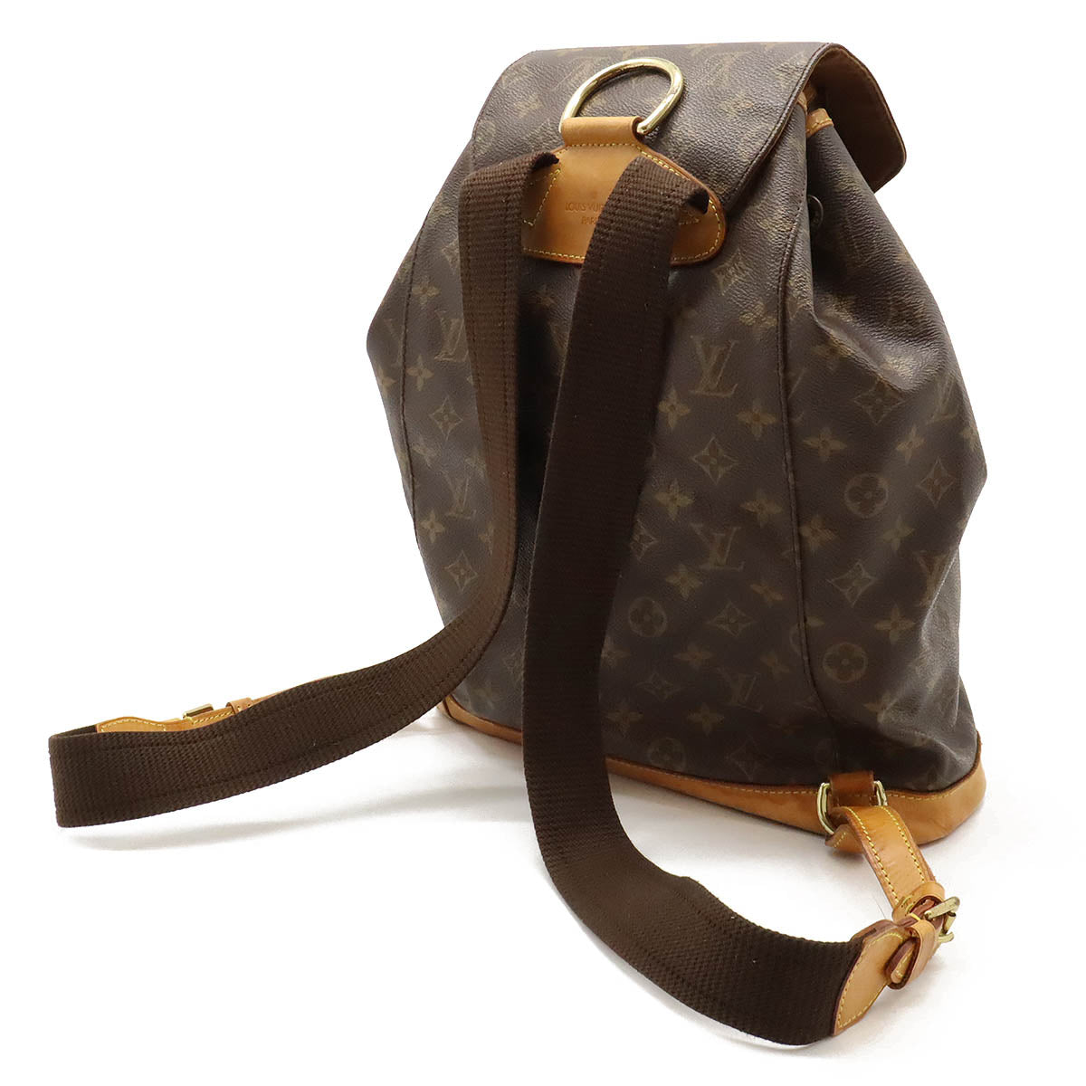 Louis Vuitton Monogram Montsouris GM Backpack M51135 in Good Condition