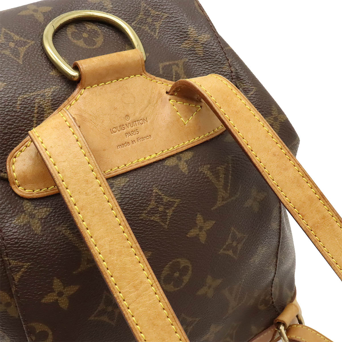 Louis Vuitton Monogram Montsouris MM Backpack M51136 in Very Good Condition