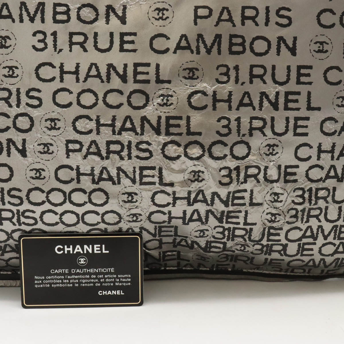 Chanel Nylon Unlimited Logo Tote Bag A46113 in Good Condition