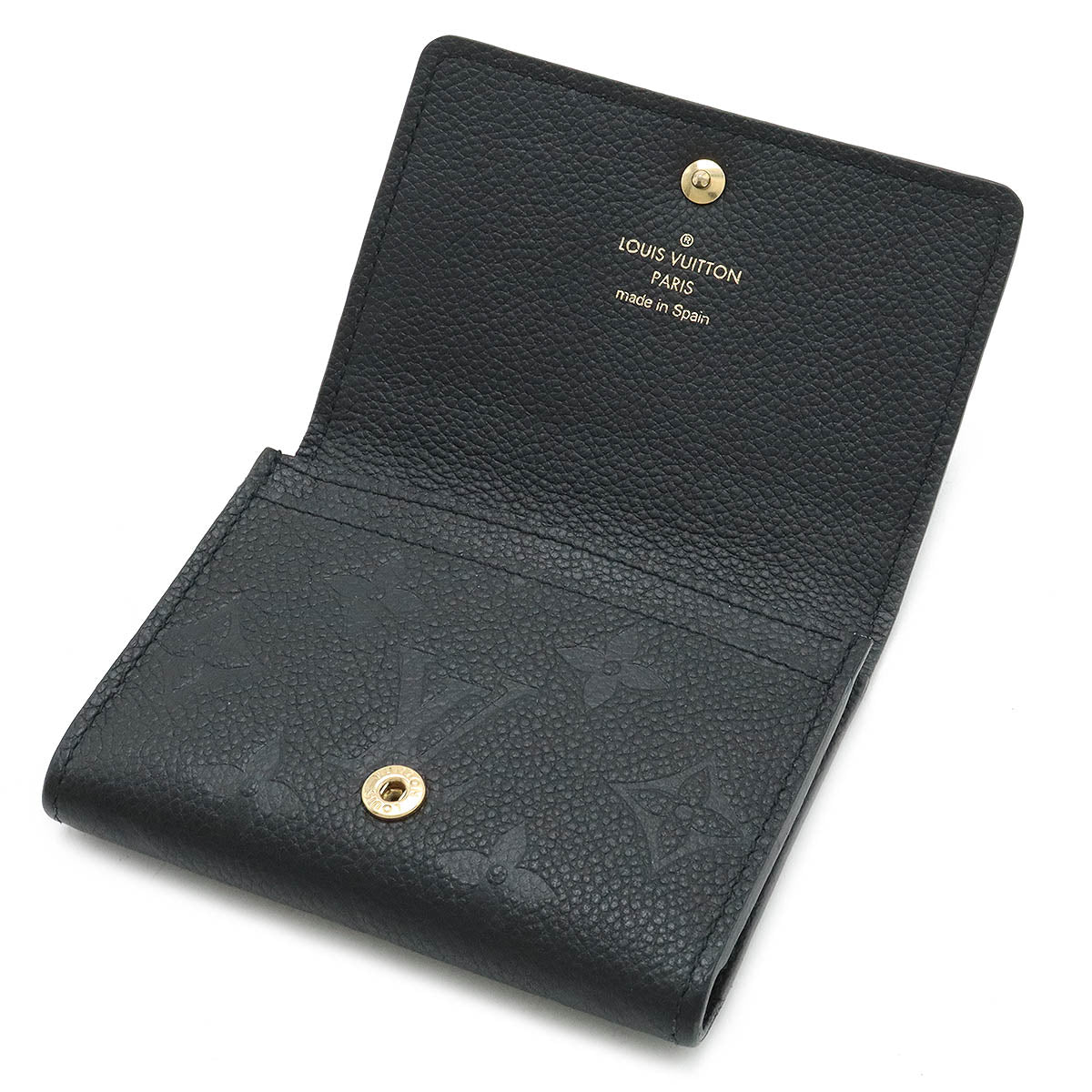 Louis Vuitton Monogram Empreinte Card Case M58456