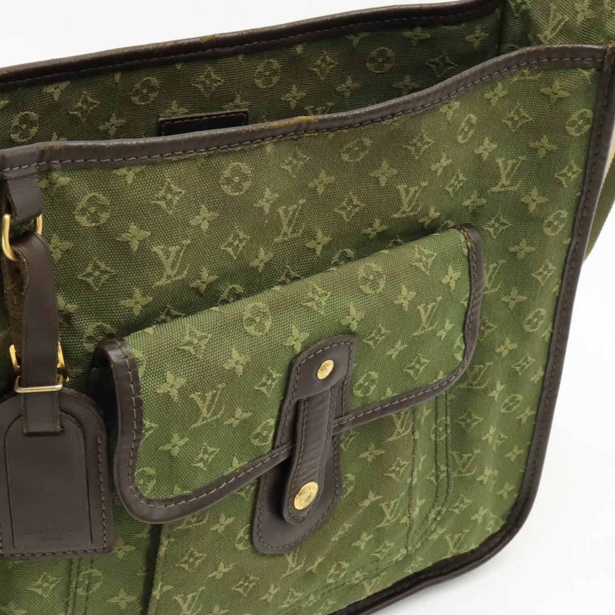 Louis Vuitton Monogram Mini Canvas Leather Shoulder Bag M92322