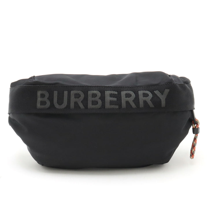 Burberry Nylon/Leather SONNY Body Bag Waist Pouch 8025668 in Very Good Condition