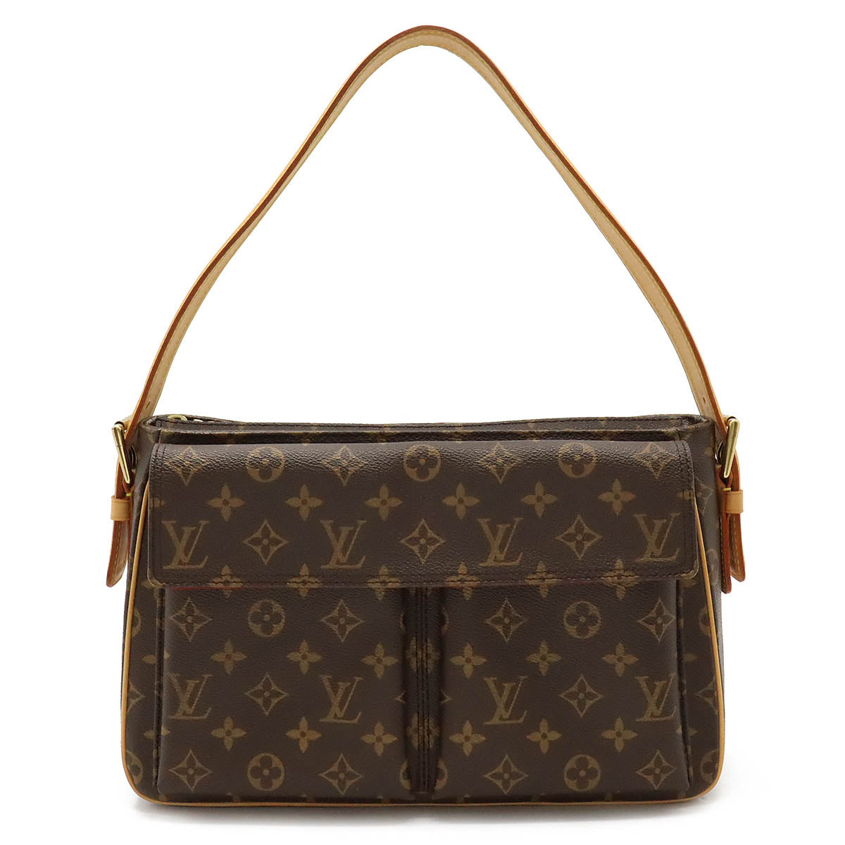 Louis Vuitton Monogram Viva Cite GM Shoulder Bag M51163 in Great Condition