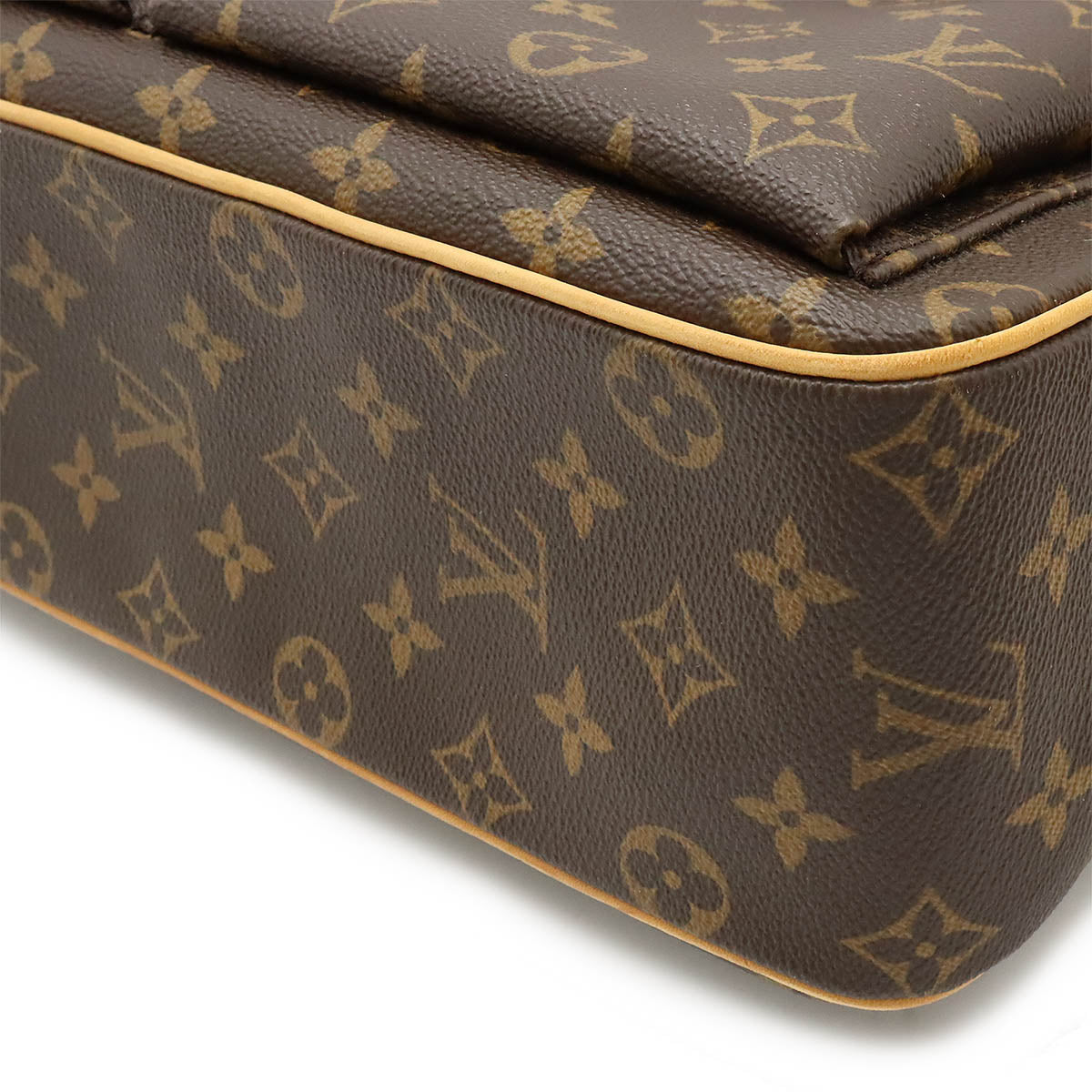 Louis Vuitton Monogram Viva Cite GM Shoulder Bag M51163 in Great Condition