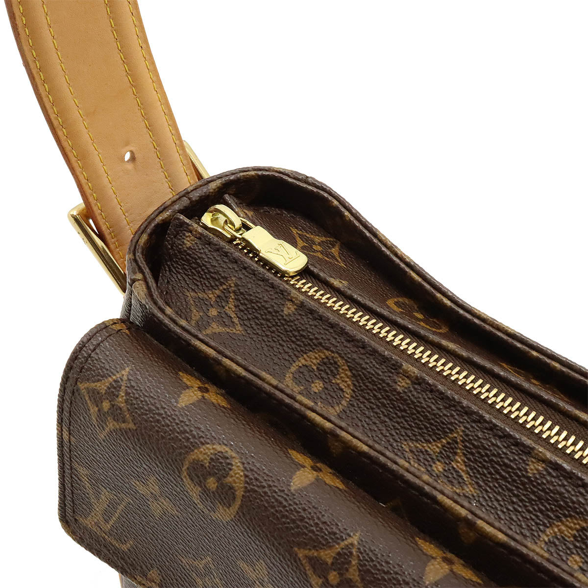 Louis Vuitton Monogram Viva Cite GM Shoulder Bag M51163 in Great Condition