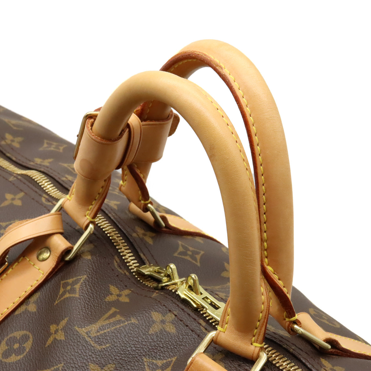 Louis Vuitton Monogram Keepall Bandouliere 60 Travel Bag M41412 in Very Good Condition