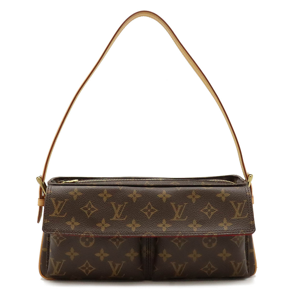 Louis Vuitton Monogram Viva Cite MM Shoulder Bag M51164 in Great Condition