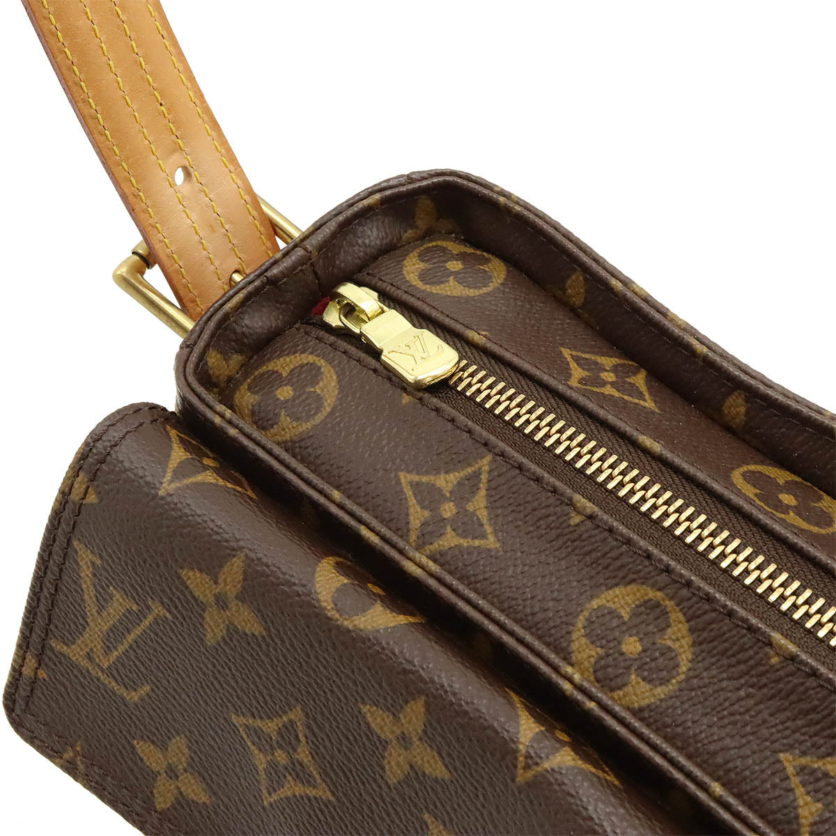 Louis Vuitton Monogram Viva Cite MM Shoulder Bag M51164 in Great Condition