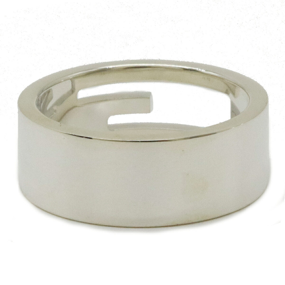 Gucci Branded G Open Ring Ag925 Silver