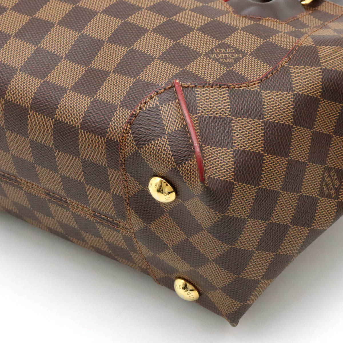 Louis Vuitton Damier Caissa Tote PM Handbag N41551 in Great Condition