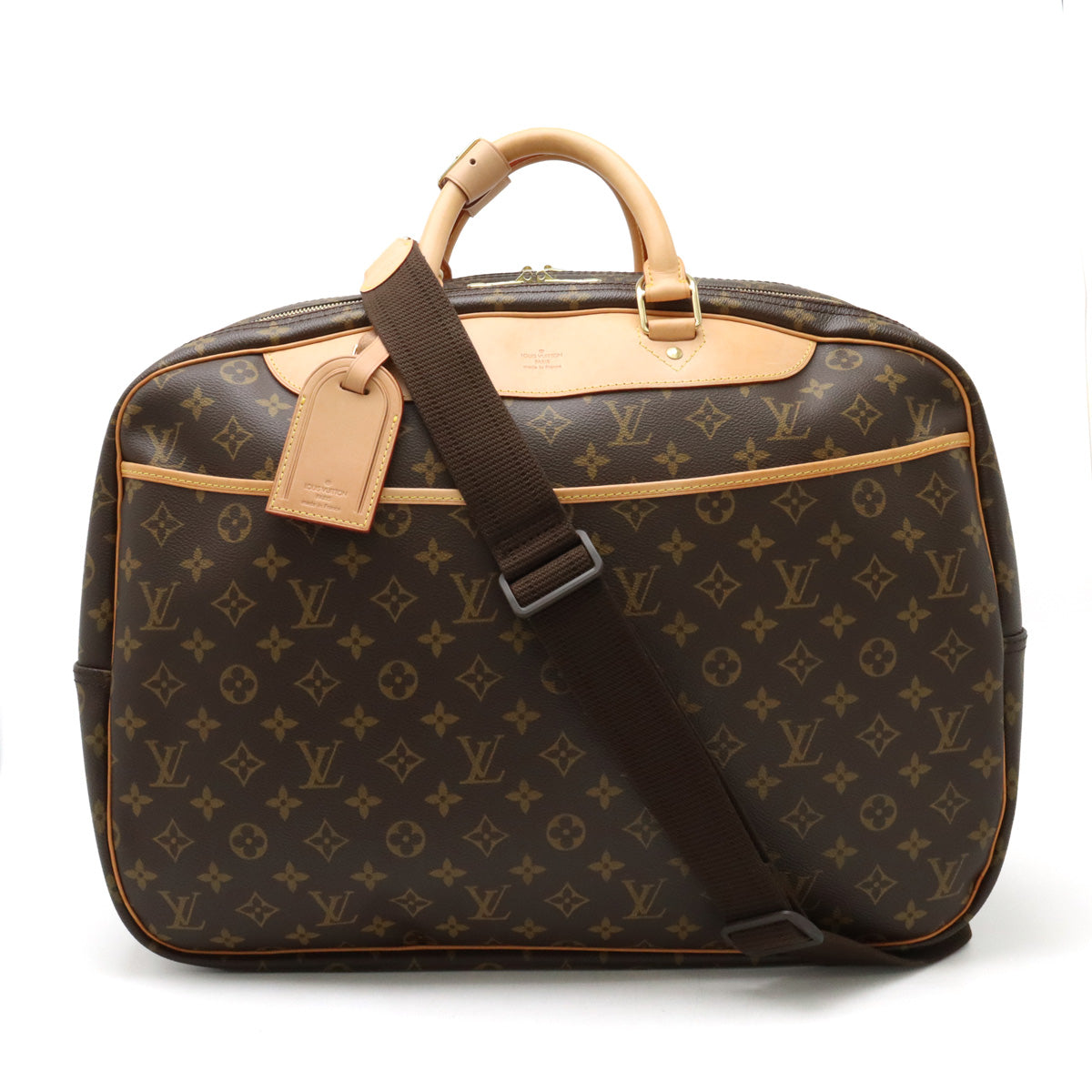 Louis Vuitton Monogram Alize 2-Way Boston Travel Bag M41392 in Great Condition