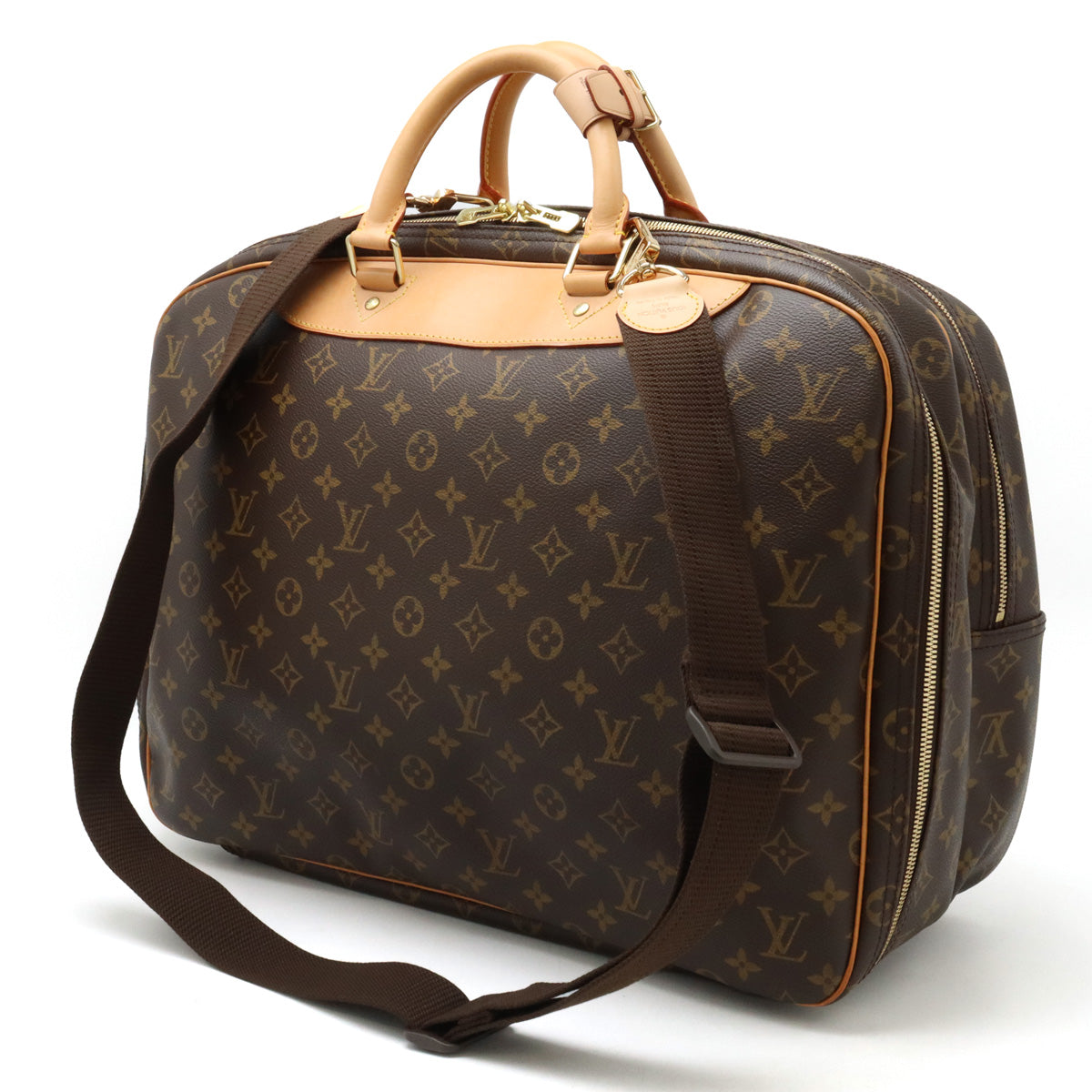 Louis Vuitton Monogram Alize 2-Way Boston Travel Bag M41392 in Great Condition